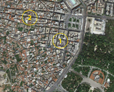 Athens Center 1 2 map 370x300 - Syntagma Meydanı’na Yakın Kiracılı 54m2 Dükkan